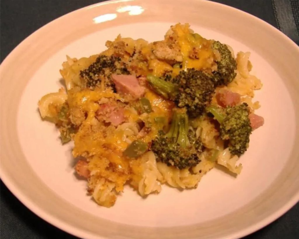 Broccoli And Ham Bake