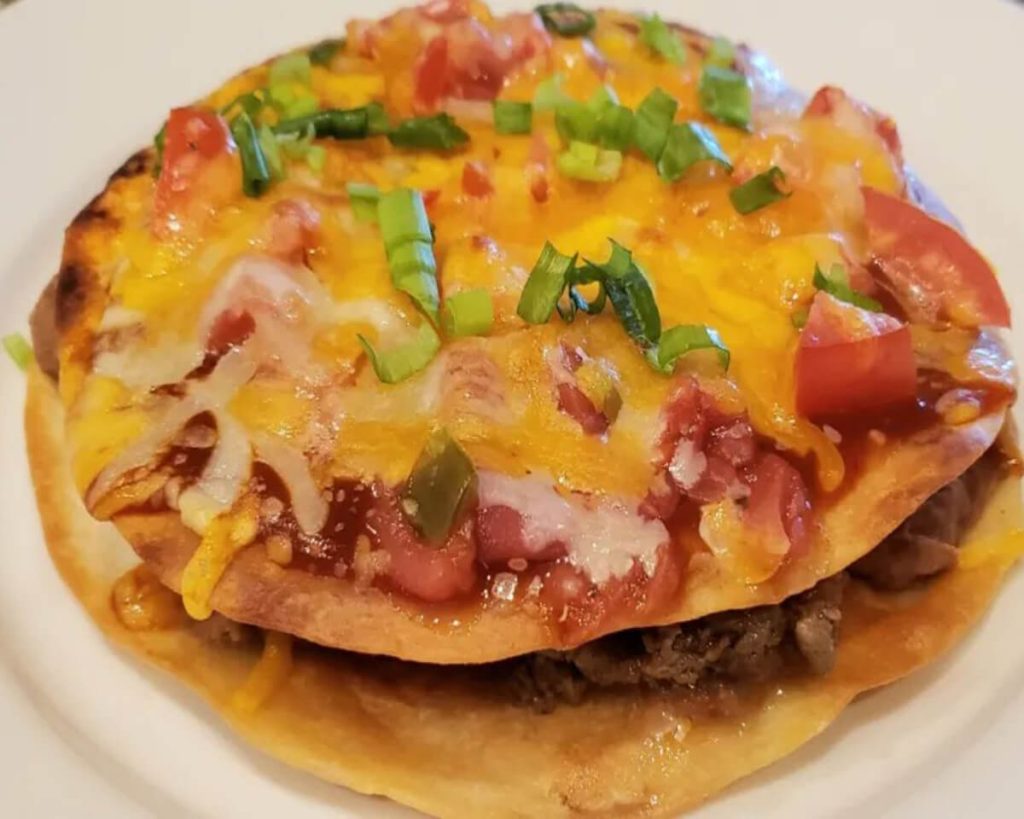 Homemade Mexican Pizza