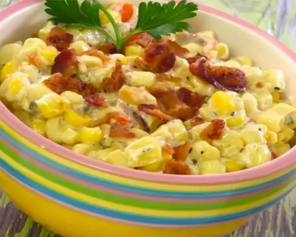 Creamy Corn and Bacon Skillet