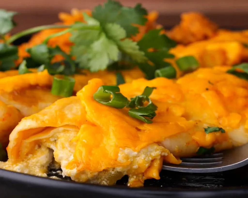 Cheesy Chicken Enchiladas