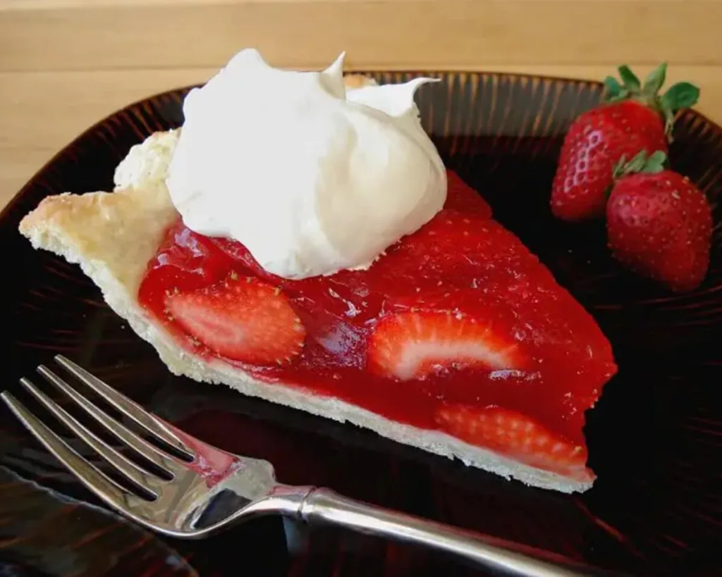 Strawberry Jello Pie