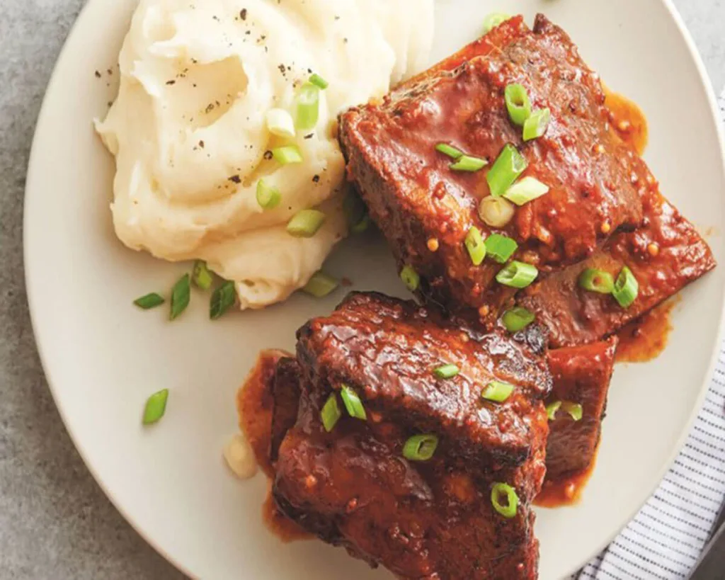 Barbequed Beef Ribs