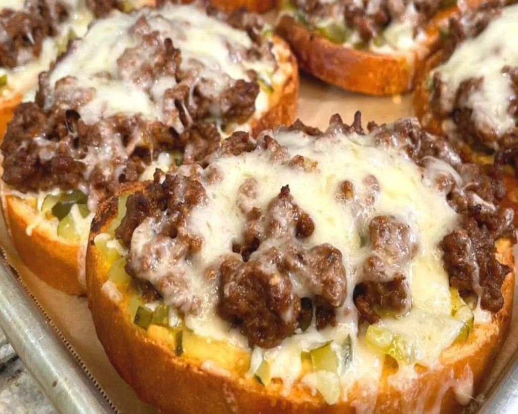 Sloppy Joe Texas Toast Melts