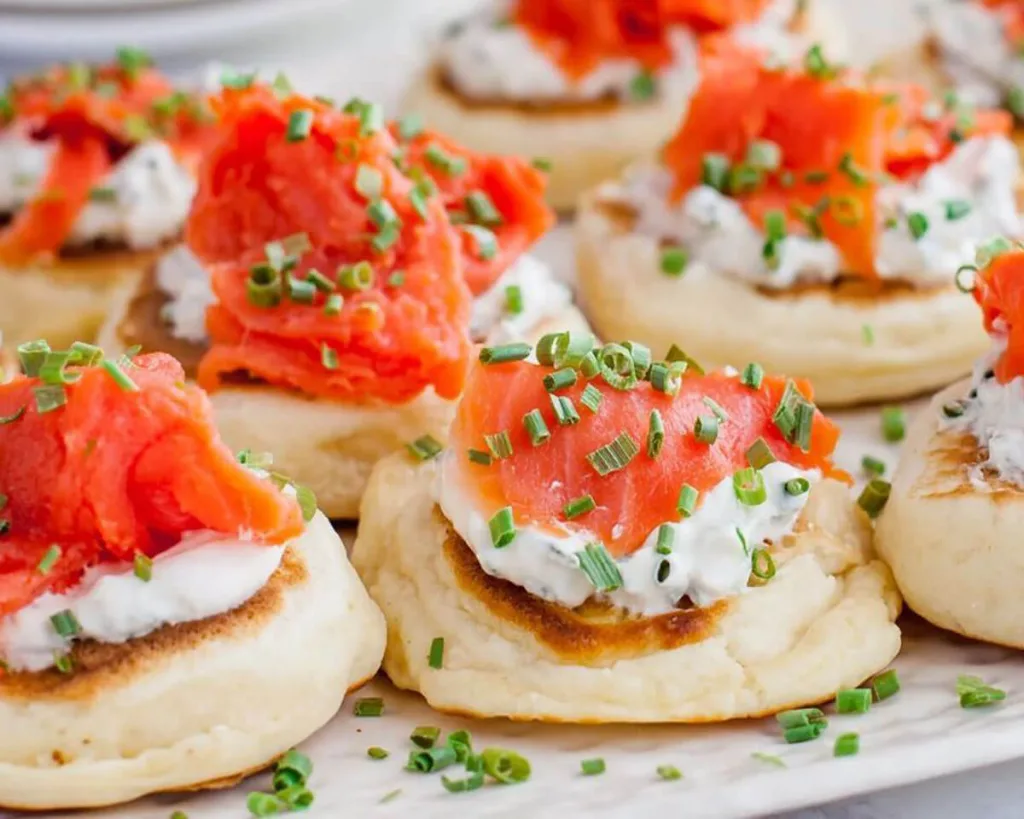 Smoked Salmon Pancakes