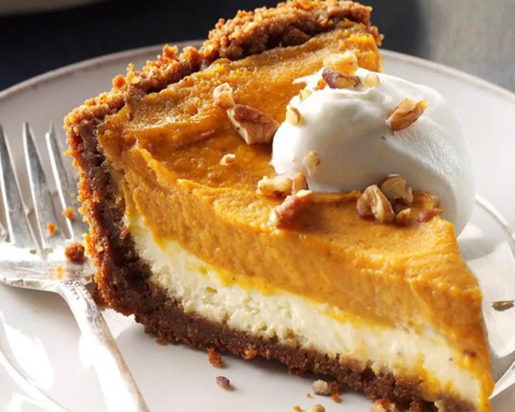 Pumpkin Pie with Graham Cracker Crust