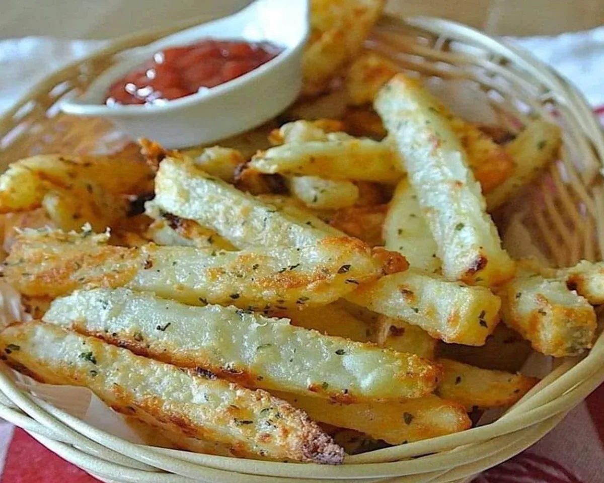 Baked Garlic Parmesan Fries