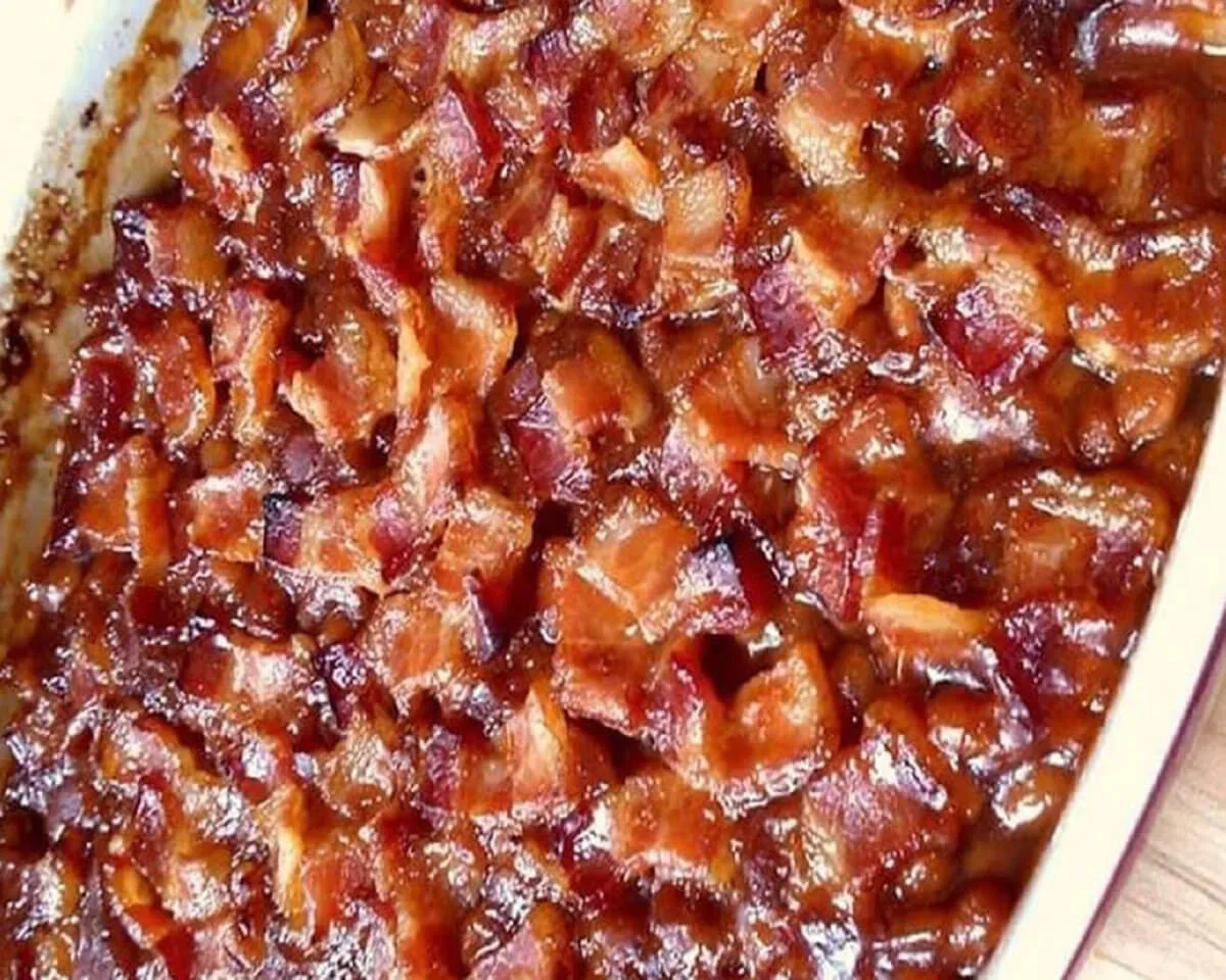 Bacon and Apple Baked Beans