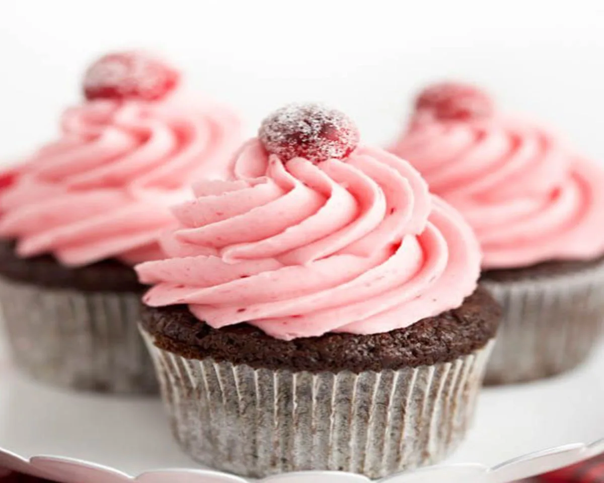 Cranberry Buttercream Frosting