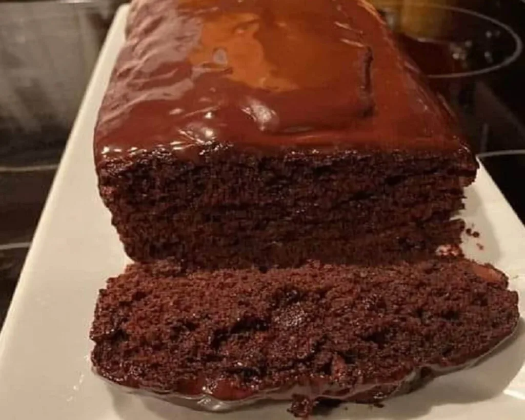 Hot Fudge Brownie Bread