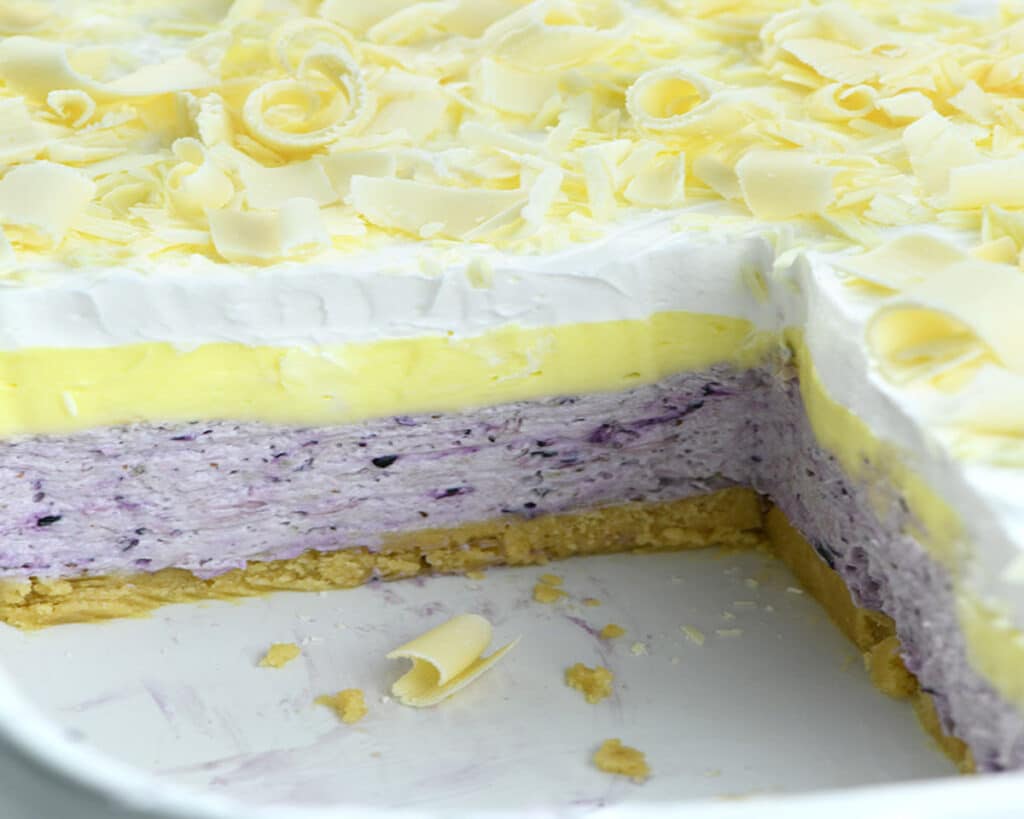 Lemon Blueberry Lasagna