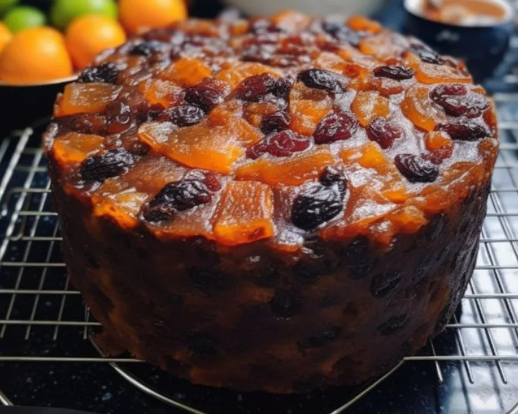 Slow Cooker 4-Ingredient Fruit Cake