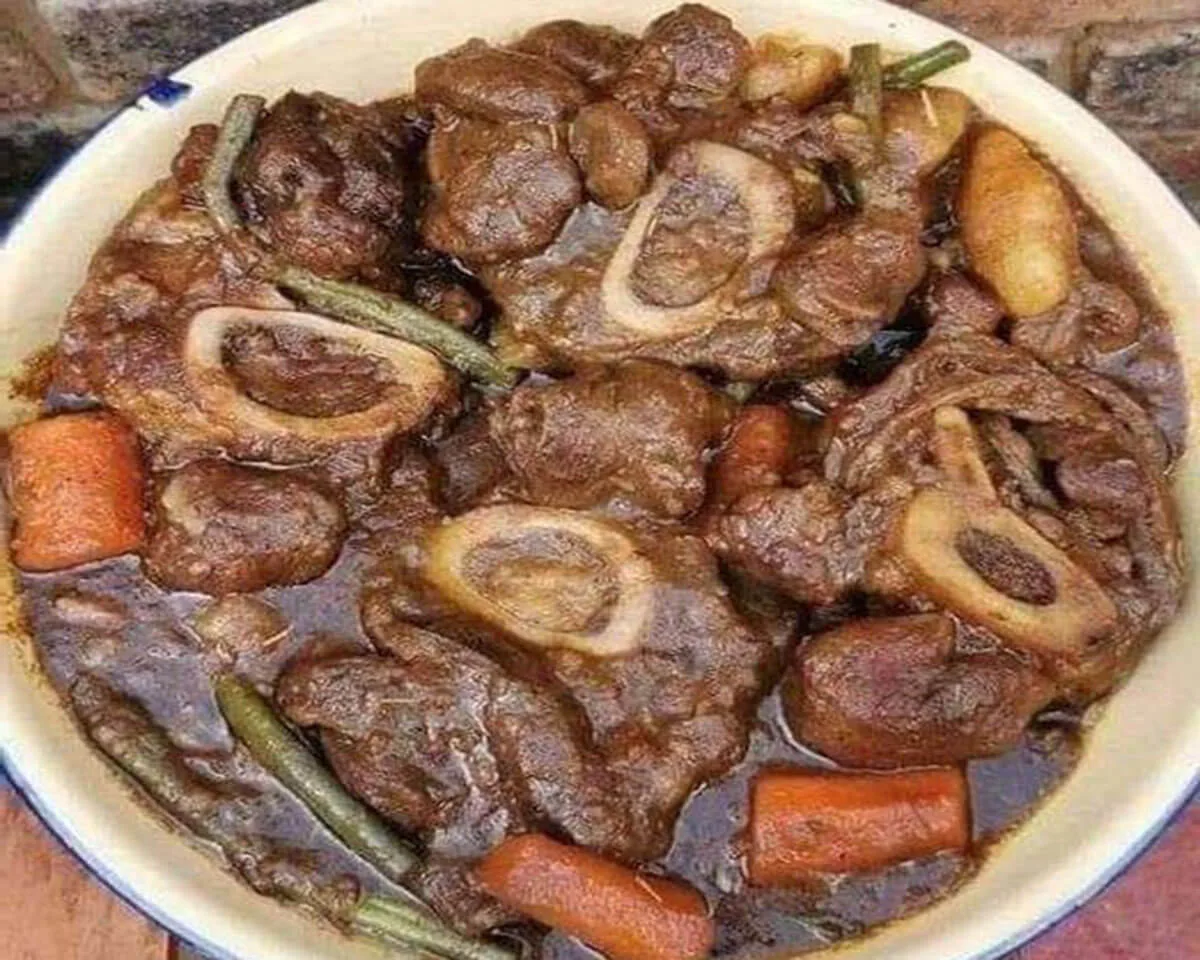 Traditional Irish beef stew