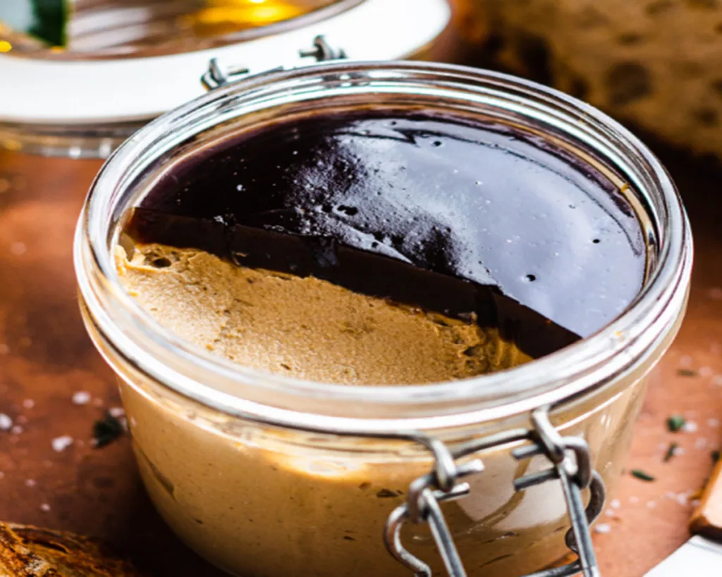 Vegan Pâté with Balsamic Jelly