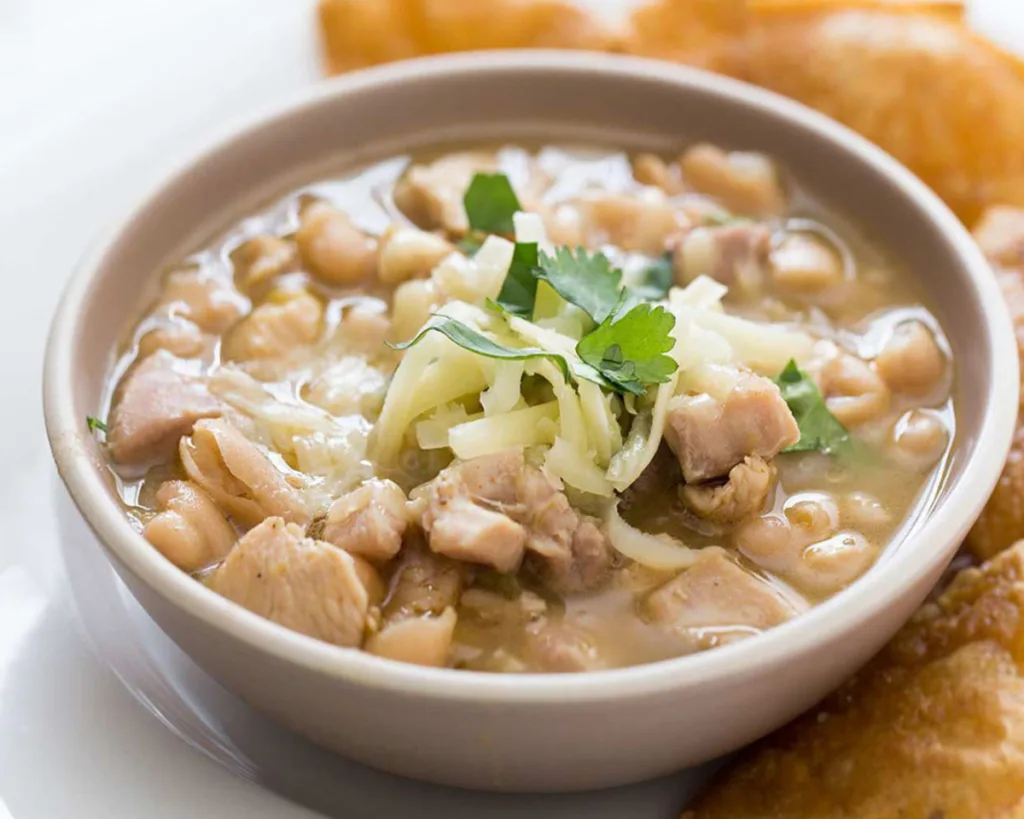 White Bean Chicken Chili Recipe