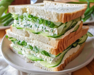 Cucumber Cream Cheese Sandwiches - Youcancook