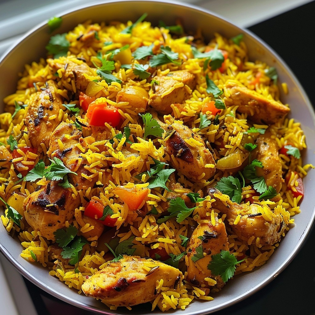 Chicken and Yellow Rice Delight