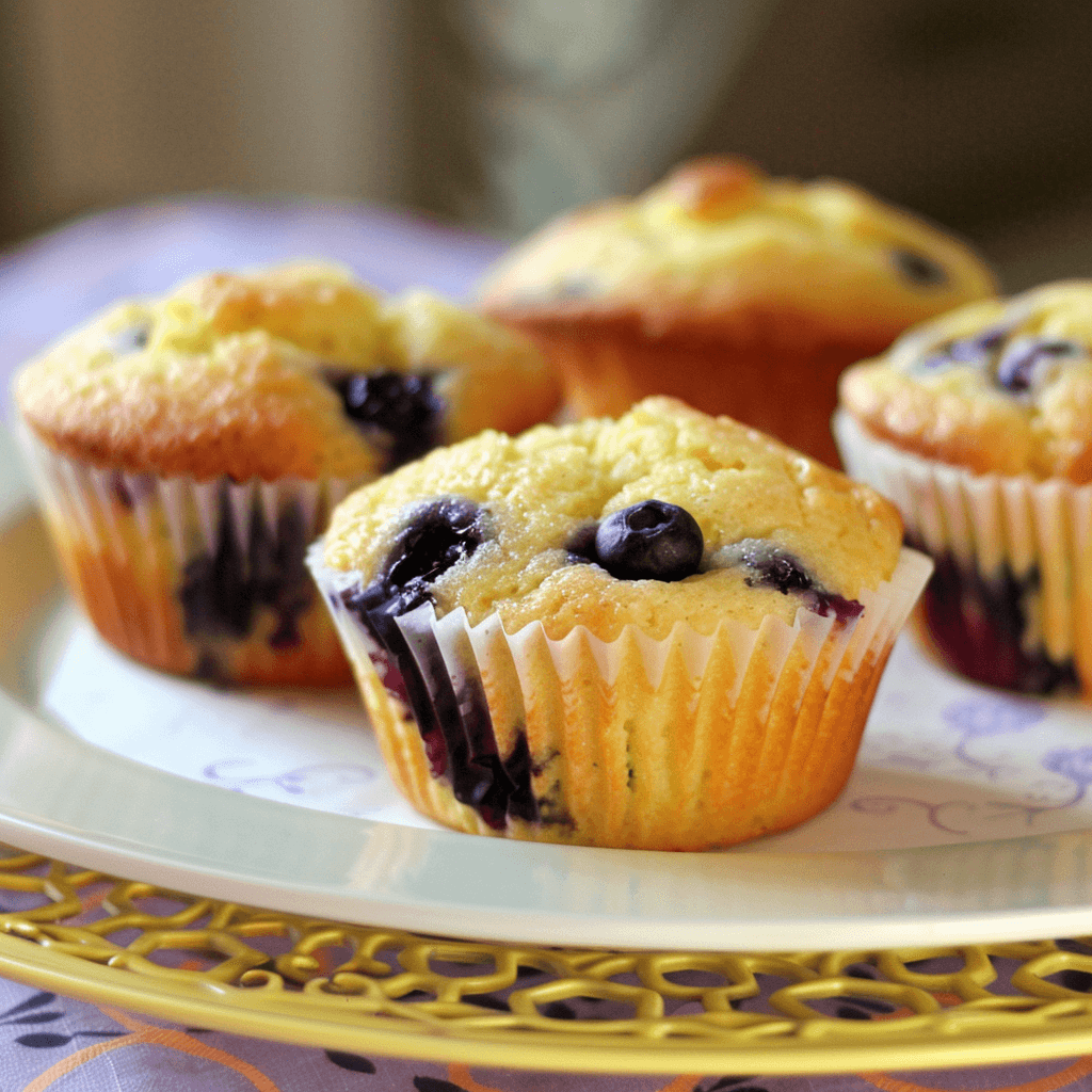 Lemon Blueberry Muffins